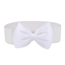 (1pcs, White) Fashion Waist Belt For Women 8 Colors Adjustable PU Leather Body Chain Jewelry Accessory
