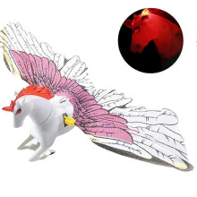 (S, horse sound) Electric Parrot Toy with Realistic Chirping Sounds Hanging Rope Interactive Play Safe for Kids