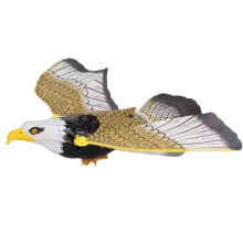 (S, eagle) Electric Parrot Toy with Realistic Chirping Sounds Hanging Rope Interactive Play Safe for Kids