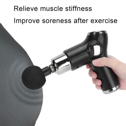 Professional Deep Tissue Massage Gun Black 1800mAh, 32 Gear 2