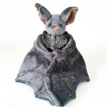 Adorable Bat Plush Toy Soft Halloween Gift for Kids Cute Decor 24cm Stuffed Animal