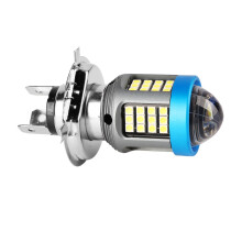 H4 Motorrad-LED-Scheinwerferlampe - Hochsichtbares Aluminiumlegierungsdesign