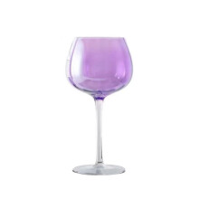 Champagne Flutes 15.56 Oz Capacity Purple Pumpkin Belly Glass Set Of 1 Solo Drinking Champagne Glasses
