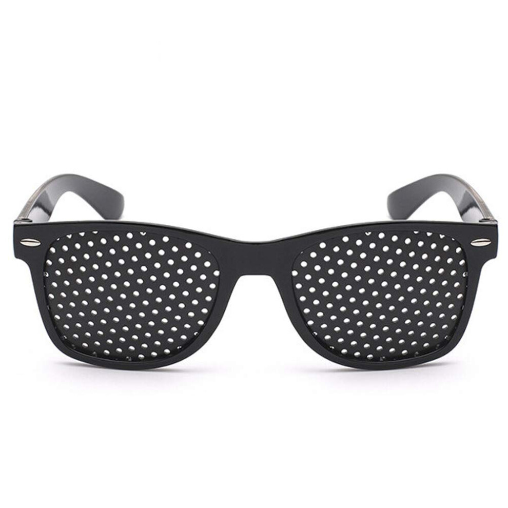 Pinhole Glasses for Vision Improvement and Eye Care, AntiMyopia Focus Training Eyewear for Men and Women