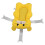 Baby Bath Tub Mat Cartoon Shaped Soft Float Cushion - Adjustable Strap 10