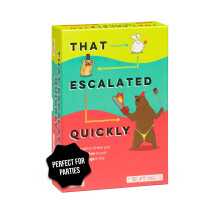 Exploding Kittens That Escalated Quickly 2-8 Players - Ages 10+ - 15 Minutes to Play - Hilarious Cooperative Card Game - Ideal for Party, Family Game