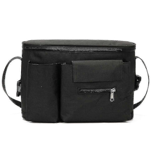 (Black) Str Izer Lar , Str Izer Insulated H Inside, Shoulder Bag Strolller Stora Bag With