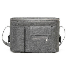 (Grey) Str Izer Lar , Str Izer Insulated H Inside, Shoulder Bag Strolller Stora Bag With