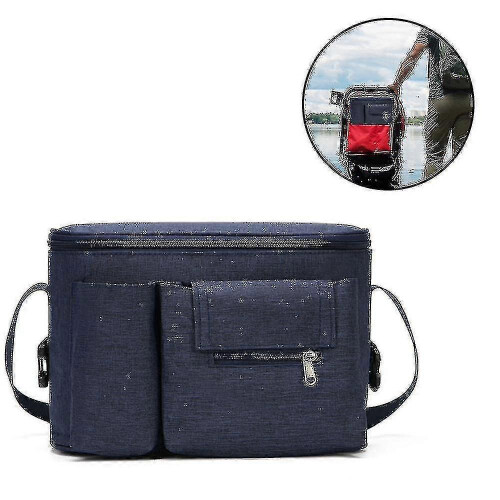(Blue) Str Izer Lar , Str Izer Insulated H Inside, Shoulder Bag Strolller Stora Bag With 1
