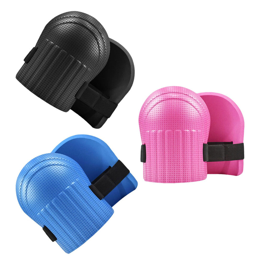 Knee Pads Eva Cushion Lightweight Flexible Knee Protectors Gardening Construction Shock Absorption 3 Pairs Men Women 9094768760772