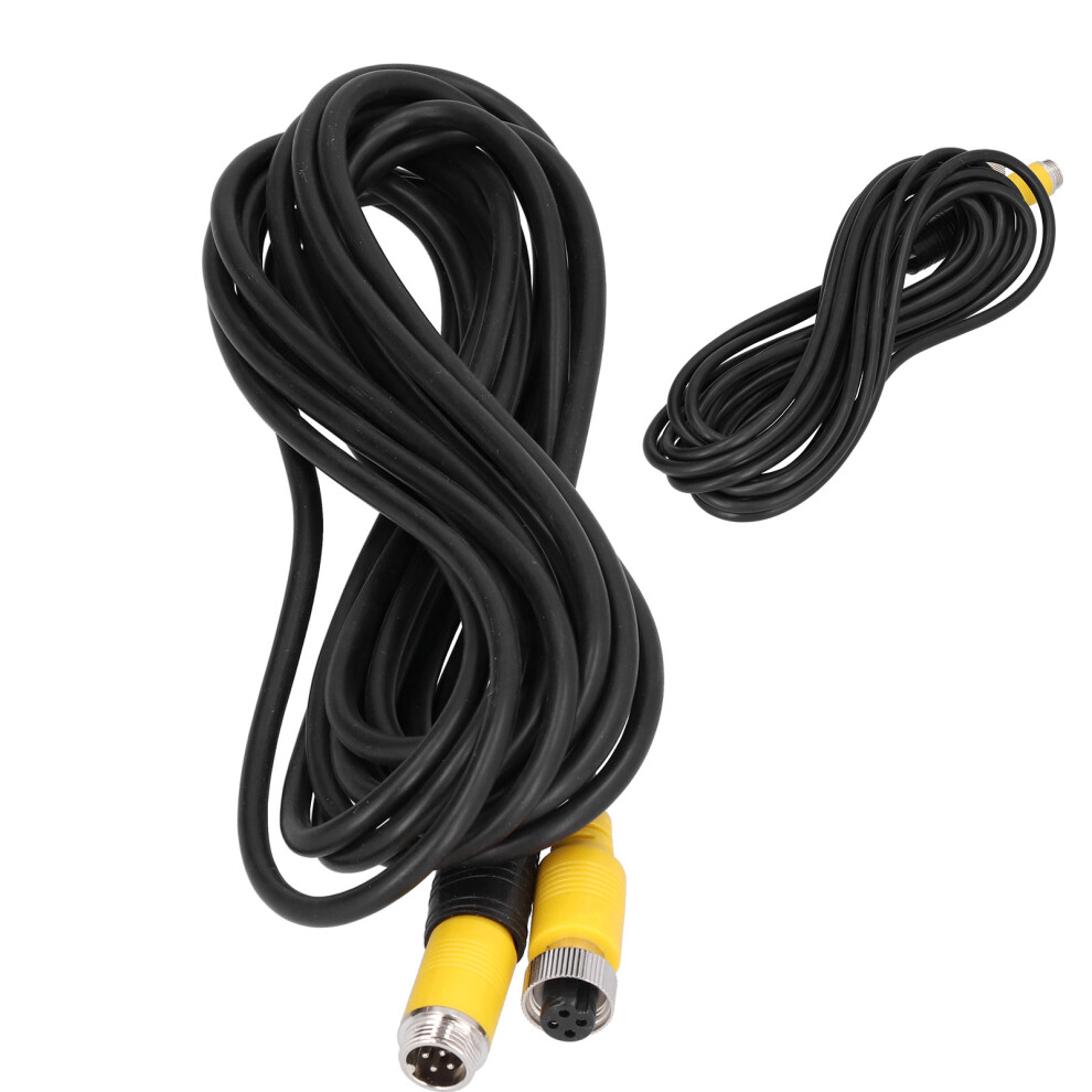 Waterproof 4-Pin Car Video Extension Cable 5M/16.4Ft For Truck Bus 9321378496068