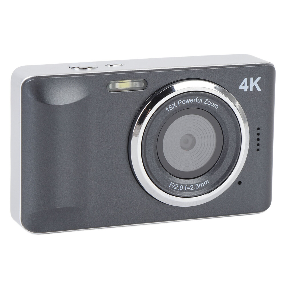 4K 64Mp Compact Camera With 18X Zoom, 2.8" Screen, Black 8771378496383