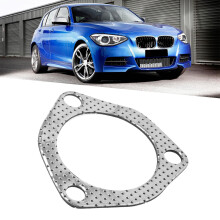 2.5in Exhaust Pipe Flange Gasket - Fits Most Cars Durable PVC