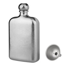 230ml Lightweight Titanium Flask with Stainless Steel Funnel Seal