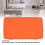 Orange XL Silicone Griddle Mat Reusable Non-Stick Cover Protector Kitchen 4