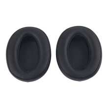 Almofadas auriculares para Sony WH-H900N, MDR-100ABN: Qualidade de som sem alterações, instalação perfeita, peças de reposição na cor azul