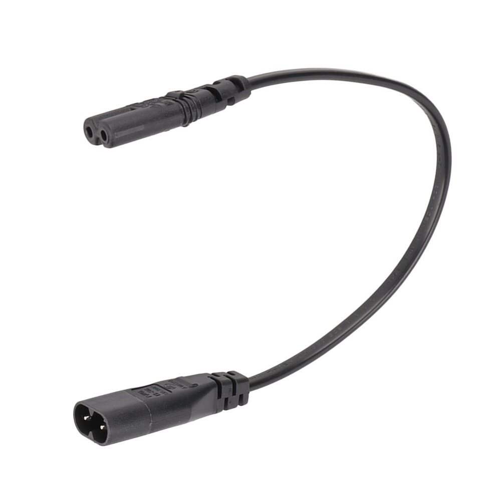 Iec320 C8 To C7 Power Cord Extension 0.3M/1Ft For Laptop, Monitor 6921382243288