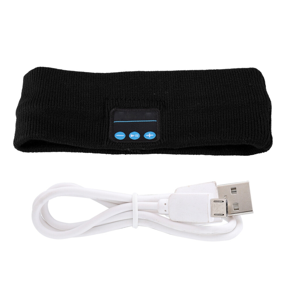 Bluetooth Headband Headphones Wireless Stereo Sound Sleep Headset With Hifi Audio For Yoga Running And Meditation, Fashionable And Washable Design For 9012494857771