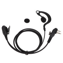 G-vormige oorhaak-walkietalkie-radioheadset, PTT-compatibel voor naadloze communicatie in lawaaierige omgevingen, comfortabel draagcomfort en geluid
