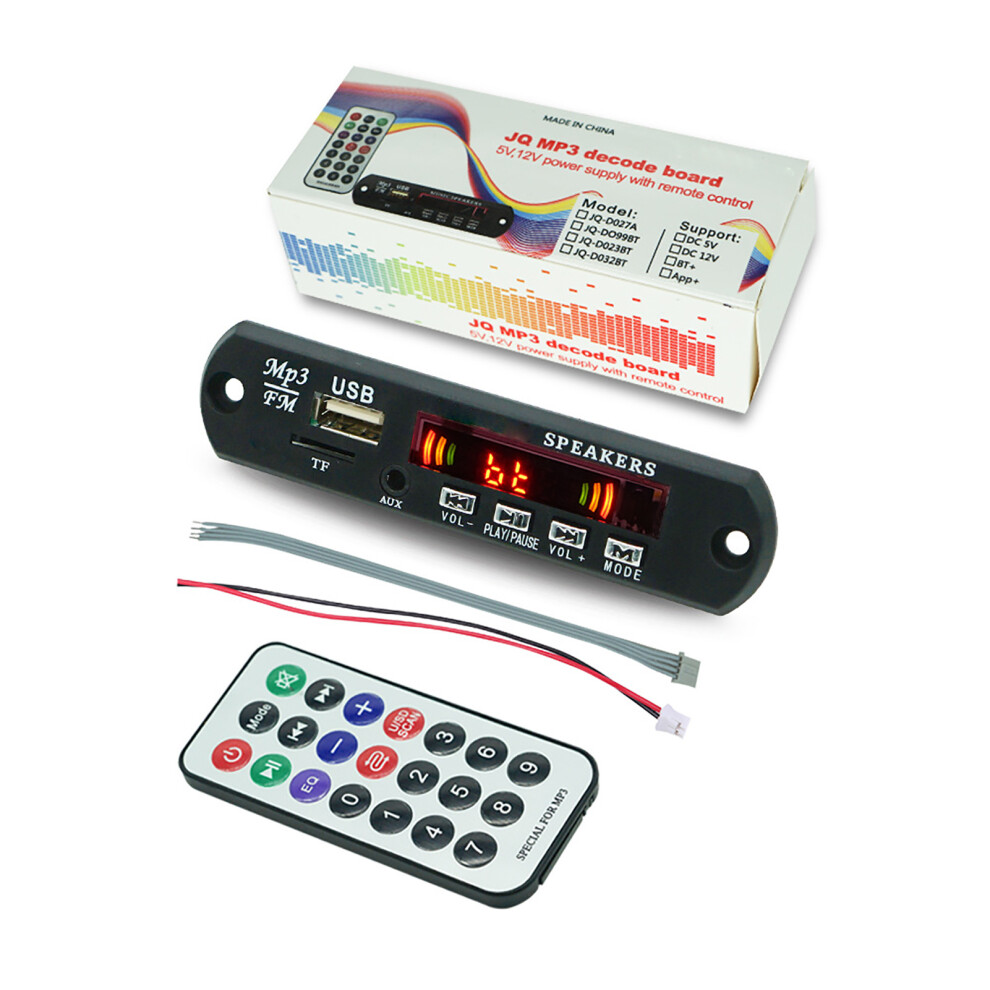 Innovative Audio Decoder For Seamless Music Experience, Bluetooth Audio Decoder With Color Spectrum Display For Versatile Entertainment Setup 9176269171193