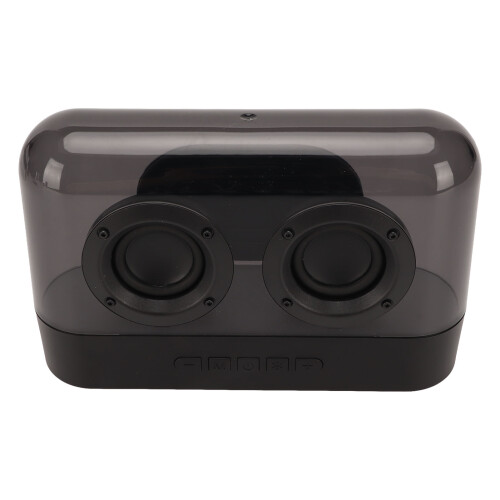 Ξύλινο ηχείο Bluetooth με συνδυασμό ηχείου 3D Surround και λάμπα LED για ατμόσφαιρα, 2