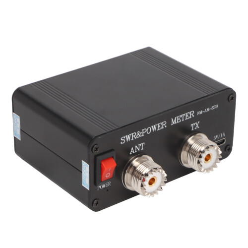 Μετρητής στάσιμων κυμάτων 120W, Έγχρωμη οθόνη για βελτιωμένη αναγνωσιμότητα, 1