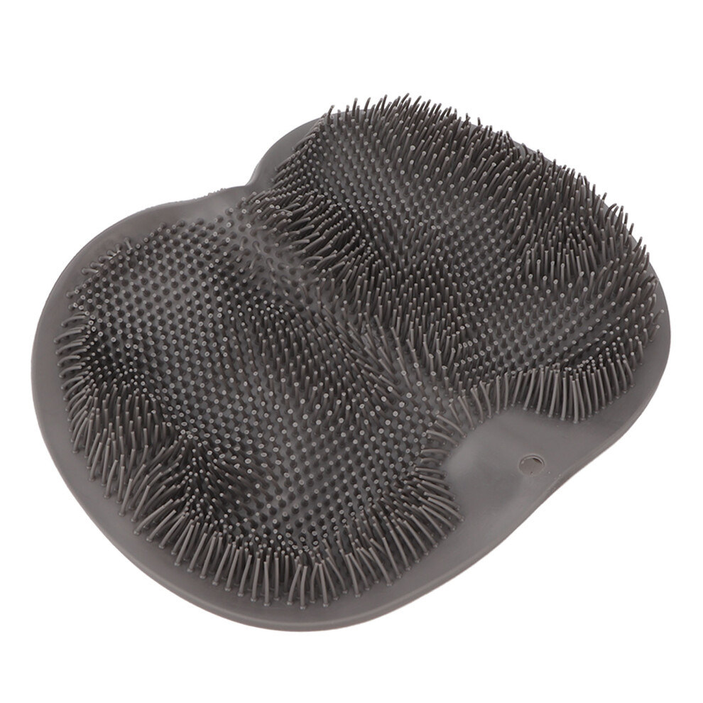 Premium Shower Foot Scrubber With Non Slip Suction Cups, Back Washer And Foot Massager For Exfoliation, Improve Foot Circulation Through Acupressure