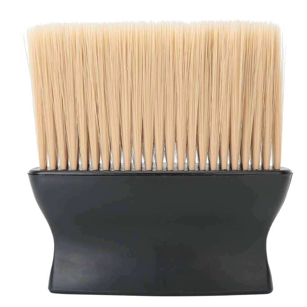 Salon Neck Duster Brush Ergonomic Handle Soft Hair Touch Feeling High Density Hair Removal Tool For Professional Barbers And Stylists For Nightclubs