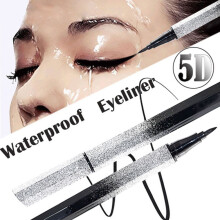 Smudge Proof Glitter Eyeliner Pen, Long Lasting Waterproof Formula With Precision Tip For Sharp Eye Lines, Fashion Trend Inspired Make Up Tool In