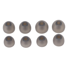 Ponteiras de substituição para fones de ouvido intra-auriculares, feitas de silicone macio de alta qualidade, laváveis e com redução de ruído,