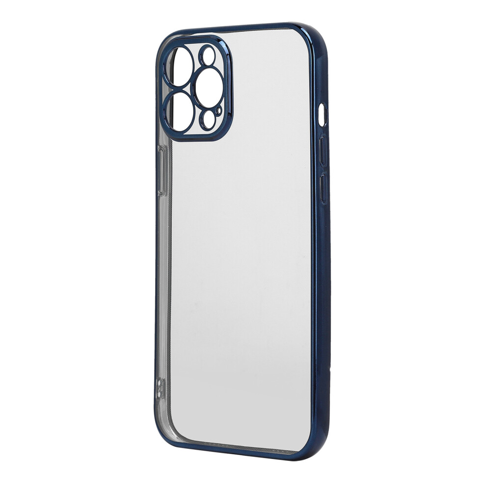 Electroplating Tpu Full Body Phone Case For Iphone 12Pro Max Â Dazzling Blue 4651378501468