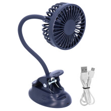 Portable Clip-On Companion: Your Go-To For Every Adventure, Battery Operated Stroller Fan With Fast Charging USB Type-c, Multi-functional Lightweight