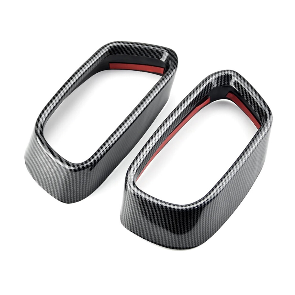 Carbon Fiber Exhaust Tips Tail Pipe Cover Boosts Appearance For Bmw X5 X6 F15 F16 M Sport 9094768761915