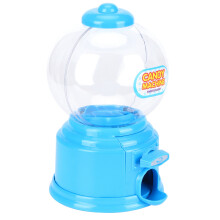 Cute Blue Mini Money Bank & Candy Dispenser - Holds 240 Pieces