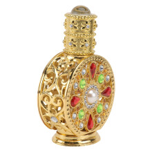 Alloy Delicate Perfume Bottles Empty Essential Oil Container Refillable Perfume Bottle For Home Use Cosmetic Bottle