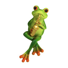Garden Statues Table Centrepieces Instrument-Saxophone Frog A