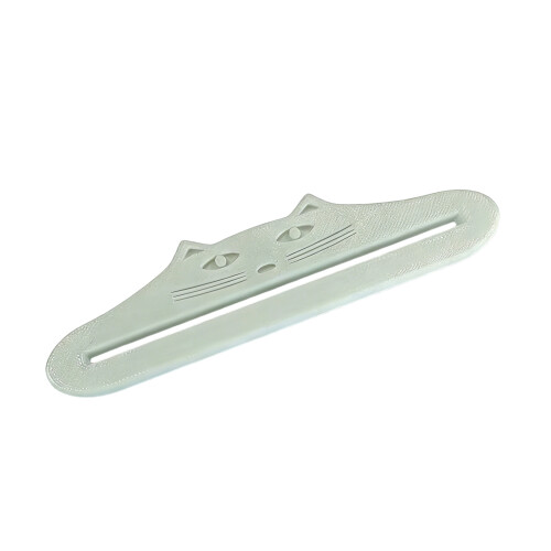 Pet Food Bag Squeezer Kattenvoer Pouch Schrapers-Wit