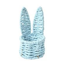 Family Rabbit Ears Miniature Easter Basket for Storage-Blue