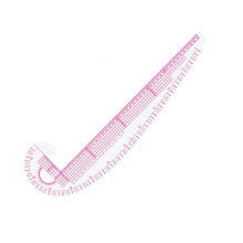 Sewing Ruler 3 In 1 Plastic Metric, French Curve Ruler For Dressmaking And Pattern Drafting, DIY Craft Tool