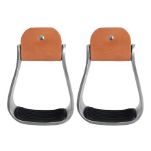 Safety Stirrups Aluminum Cushioned Strength Stirrups For Outdoor Riding Stall Pasture Farm Ranch