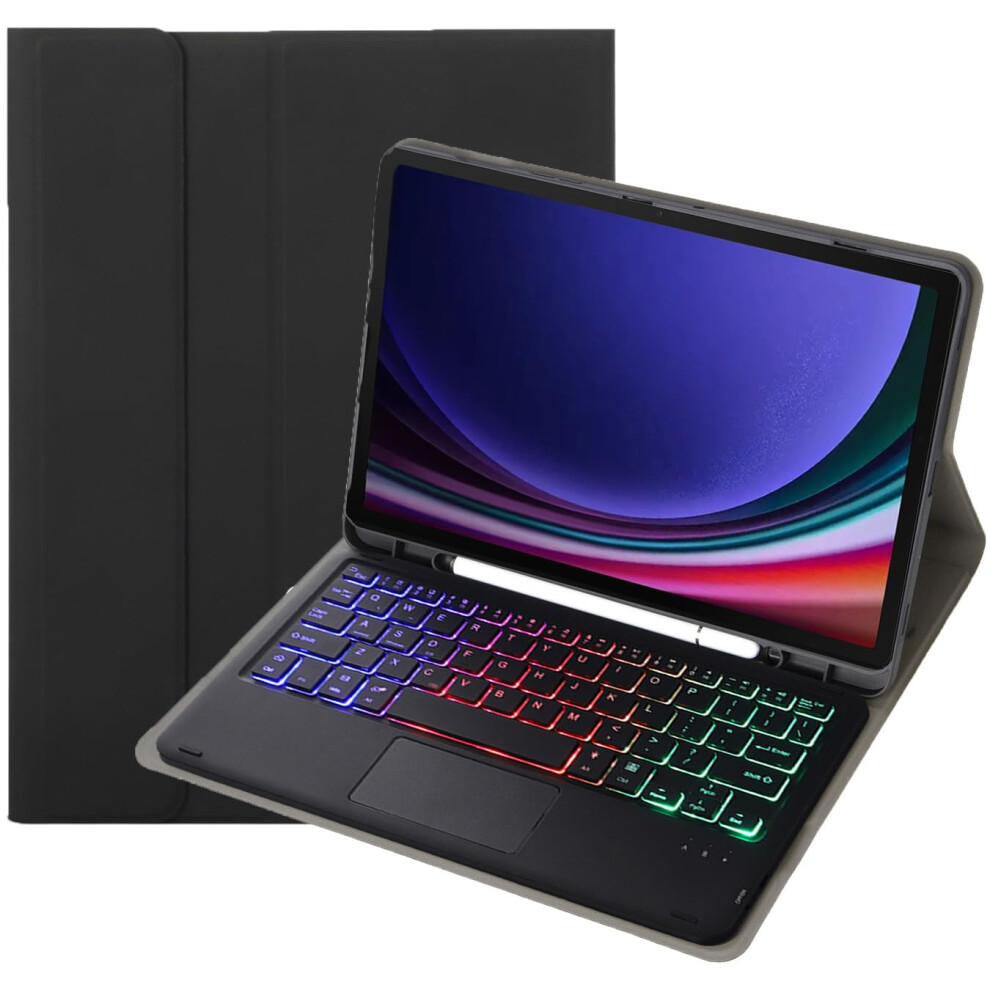 Bluetooth Keyboard Case For 10.9Inch Tablet Smx510 Smx516b Backlit Keyboard Trackpad Black 9199774500562