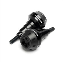 Motorcycle Frame Sliders CNC Aluminum Crash Protection for GSXS750 GSXS1000 Black