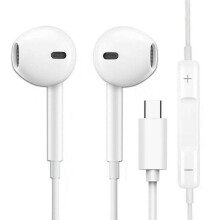 Căști intraauriculare cu fir, izolare fonică, driver de bas, design ergonomic, microfon încorporat, sunet de înaltă definiție, căști cu fir
