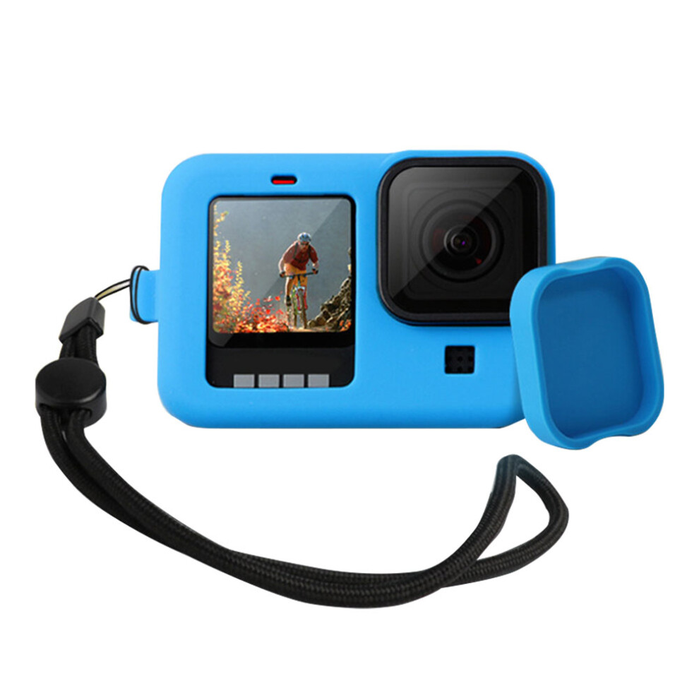 High-Quality Protective Case For Hero 9 Sports Camera, Shockproof Silicone Case With Anti-Slip Design For Comprehensive Protection 9358999921877