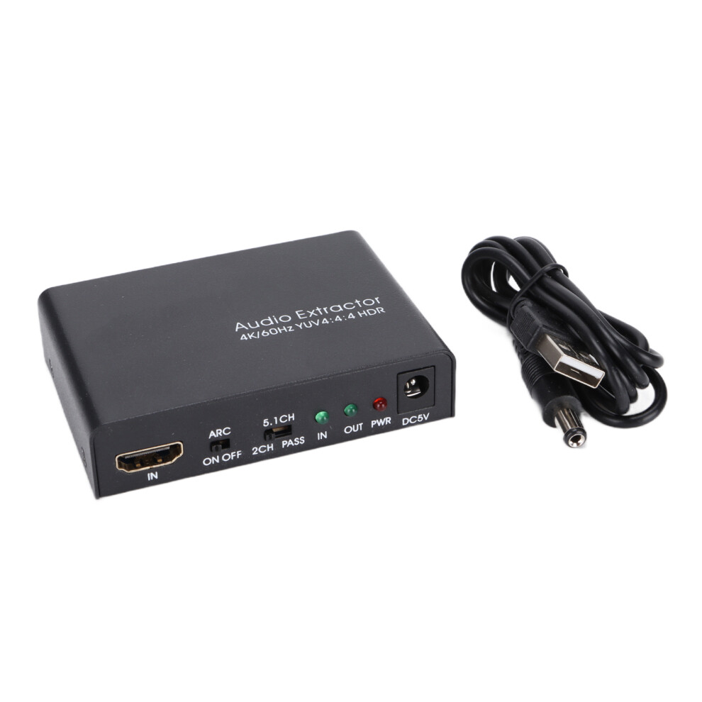 Hdmi Audio Extractor Digital Dts Hdmi To Optical 3.5Mm Aux Audio Adapter Splitter Converter With Low Energy Consumption And Wide Compatibility 9423501437181