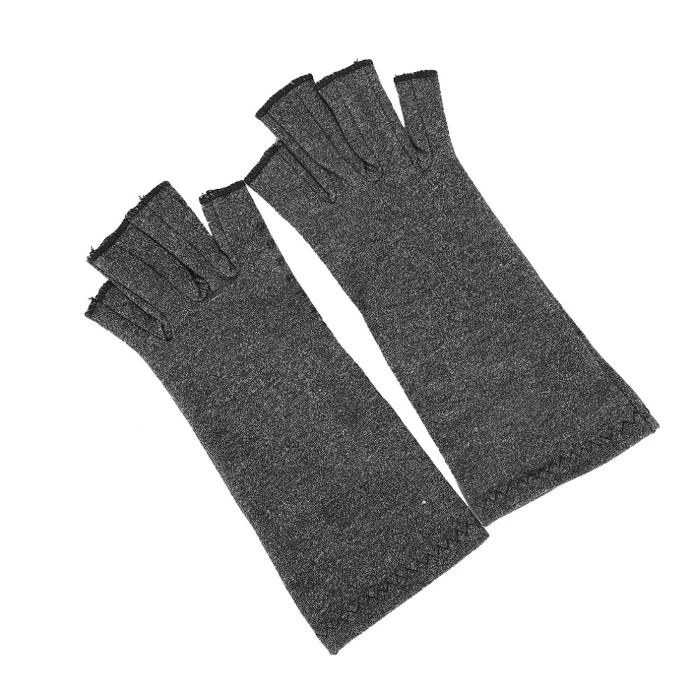 Compression Supports For Arthritis Rsi, Carpal Tunnel, Tendonitis, High Quality Fabric Comfortable Gloves, Moisture Wicking Breathable, Fingerless De
