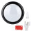 Unique Design LED Illuminated Push Button, Arcade Video Games Micro Switch 100mm Button, Easy Install for DIY Parts, Convex Type Game Push Button with 1