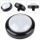 Unique Design LED Illuminated Push Button, Arcade Video Games Micro Switch 100mm Button, Easy Install for DIY Parts, Convex Type Game Push Button with 2