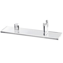 Knife Display Stand Rectangular Base Transparent Or Black Acrylic For Kitchen And Military Knives