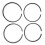 Replacement 100mm Piston Ring for 15HP 11KW Engines - Easy Installation 1